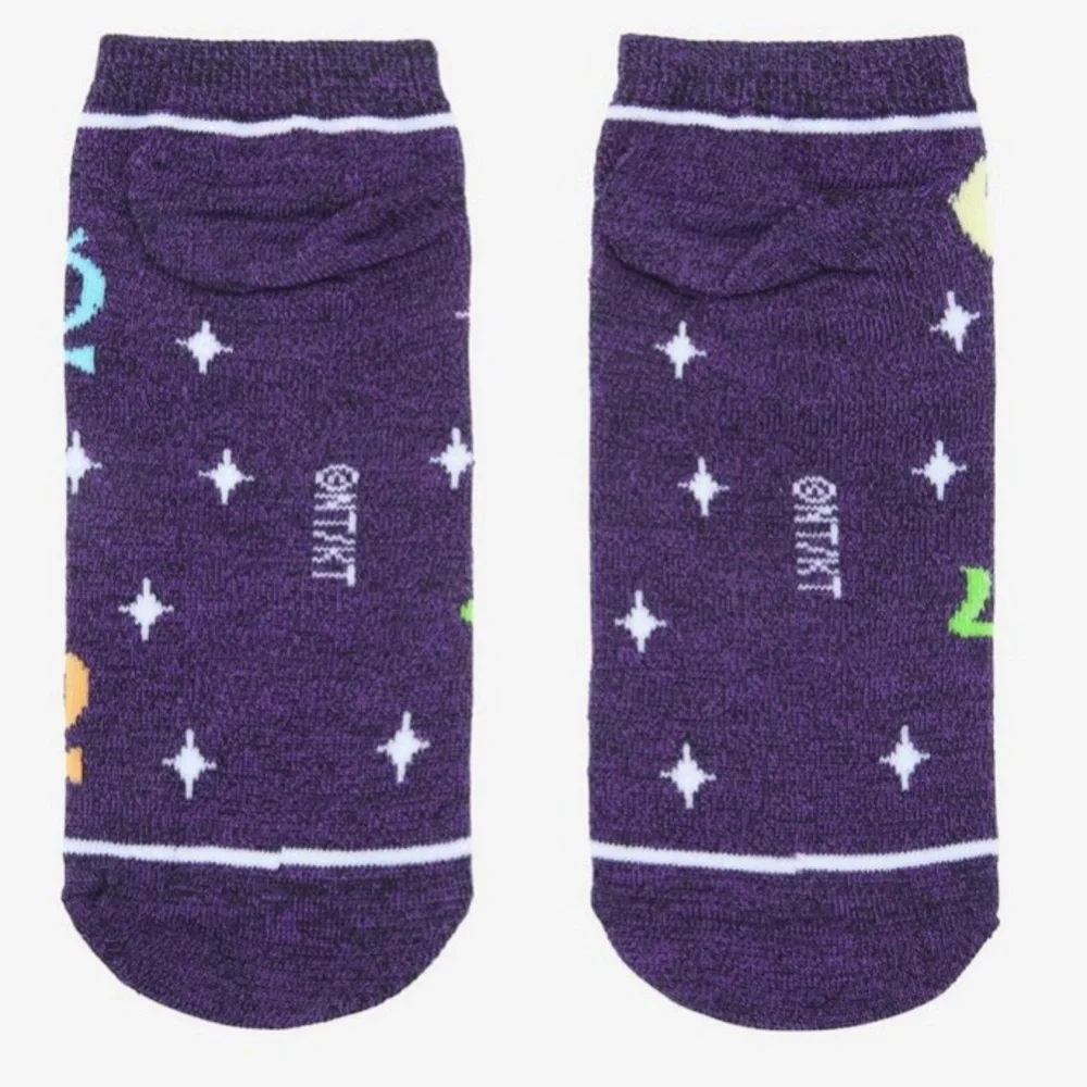 Sailor Moon Sailor Guardian Icons No-Show Socks Hot‎ Topic